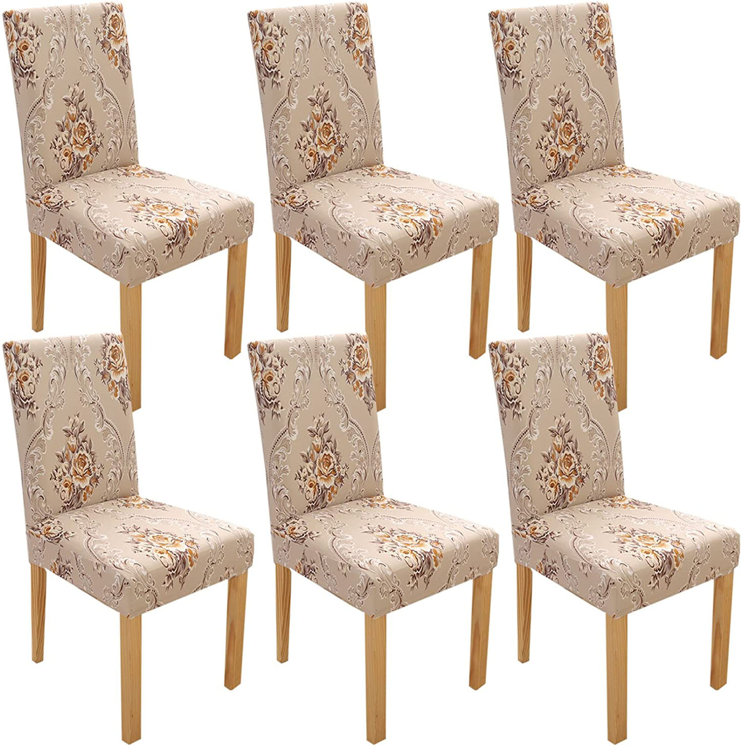Rosdorf Park Box Cushion Dining Chair Slipcover Wayfair